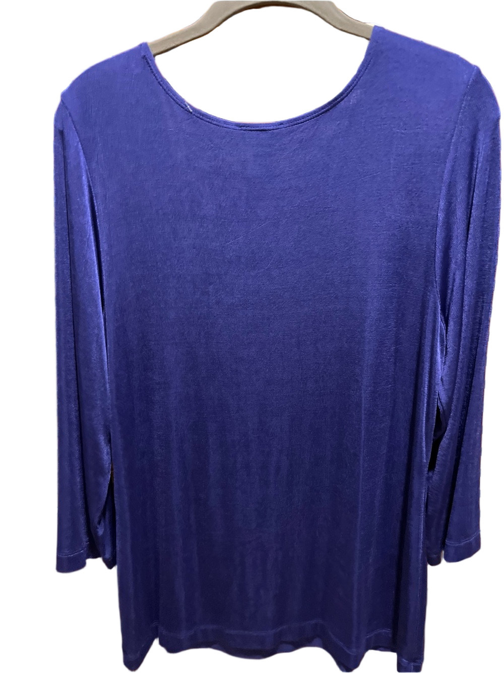 75. WOMENS CHICO’S TRAVELERS 2/L DETAIL TOP - Picture 4 of 4